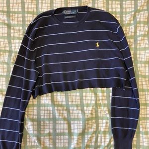 Cropped Ralph Lauren sweater